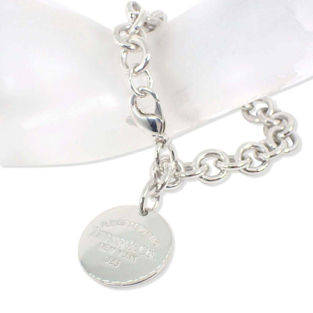 TIFFANY Authentic Silver Charm Bracelet